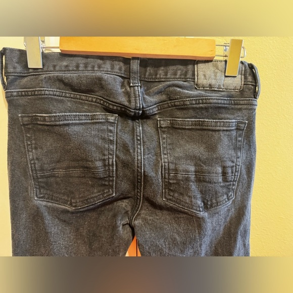 Pacsun Women’s Skinny Black Distressed Jeans Sz Waist 29 Length 30 - Picture 6 of 12